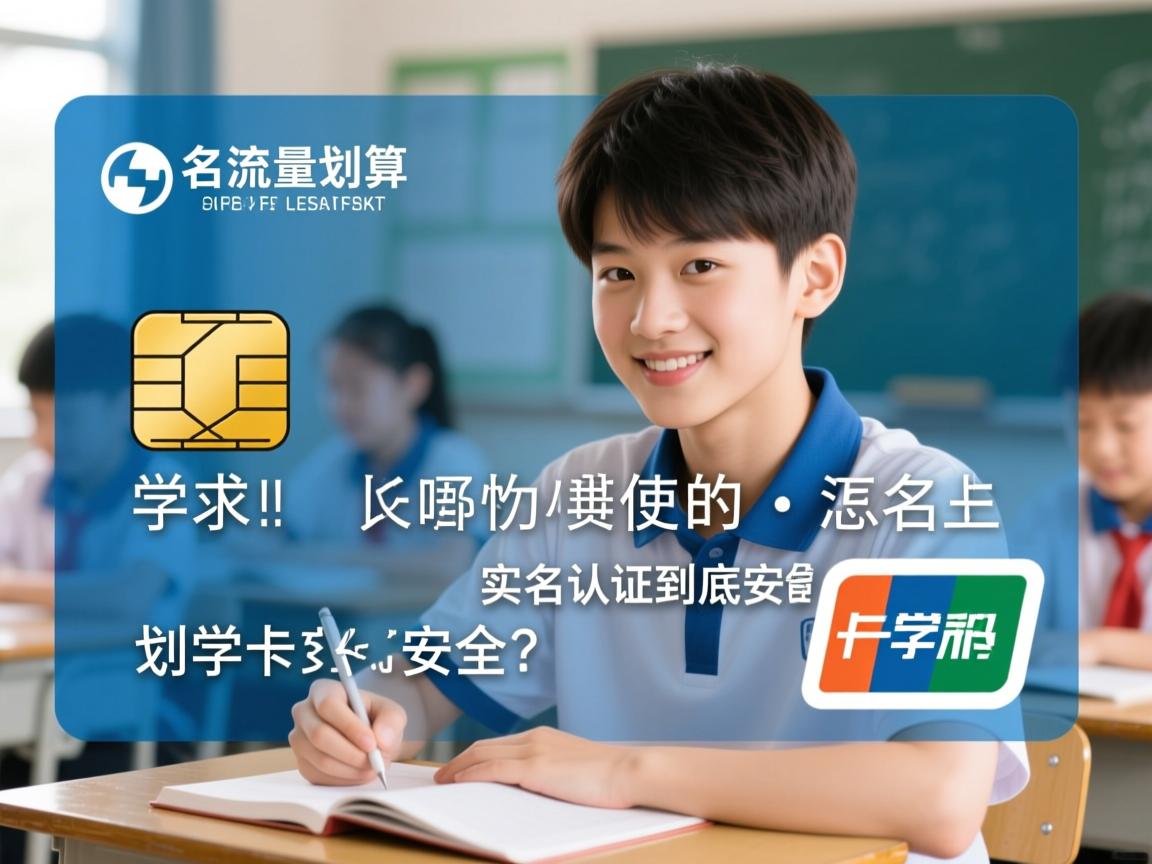 学生用哪种实名流量卡划算,长期使用的实名流量卡怎么选,实名认证到底安不安全？