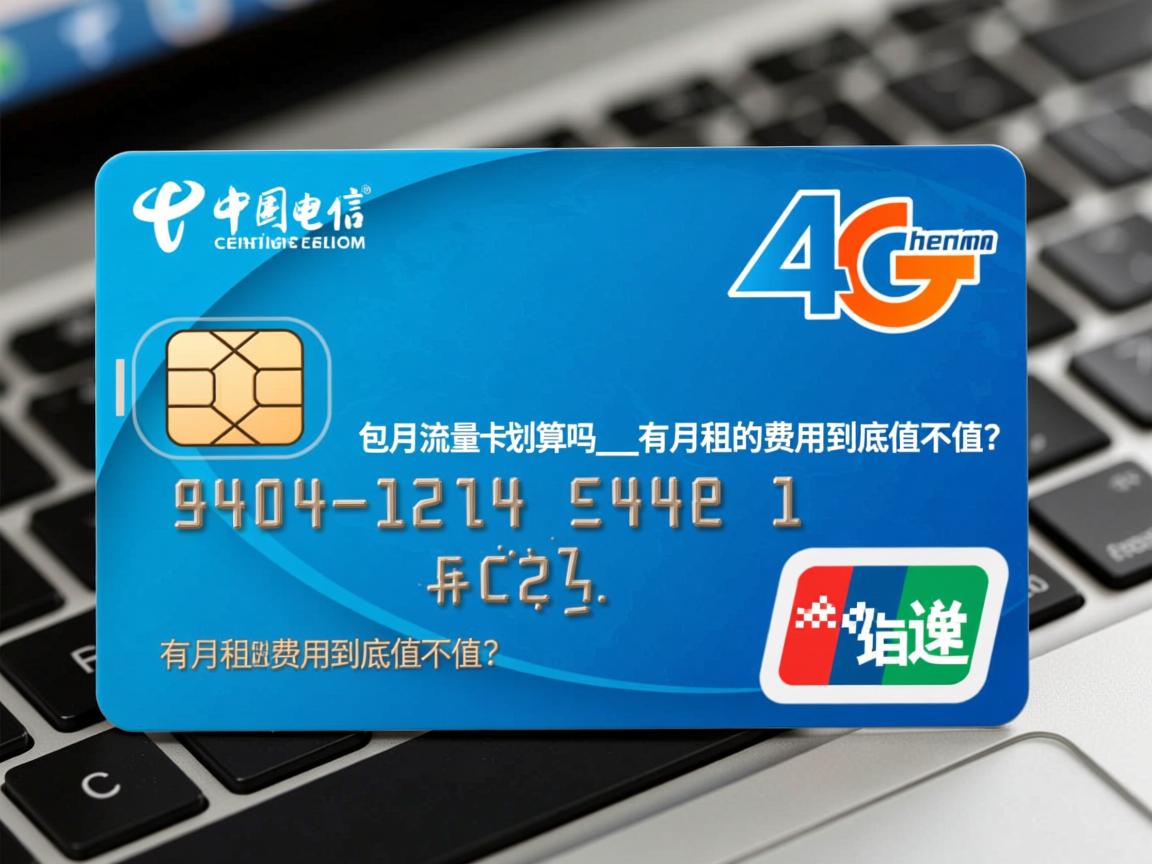 电信4G包月流量卡划算吗_有月租的费用到底值不值？