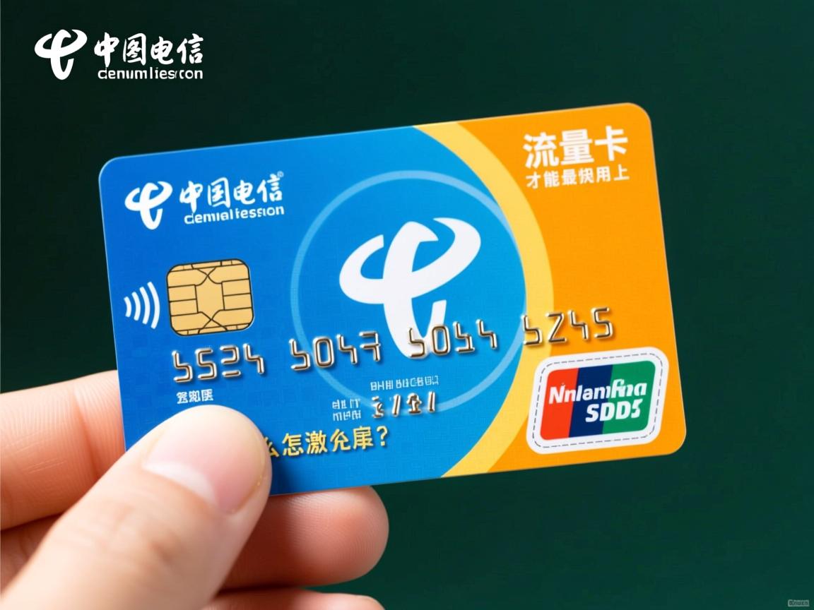 新办的电信流量卡，怎么激活才能最快用上？