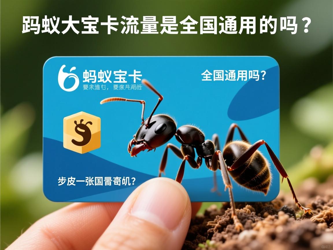 蚂蚁大宝卡的流量是全国通用的吗？