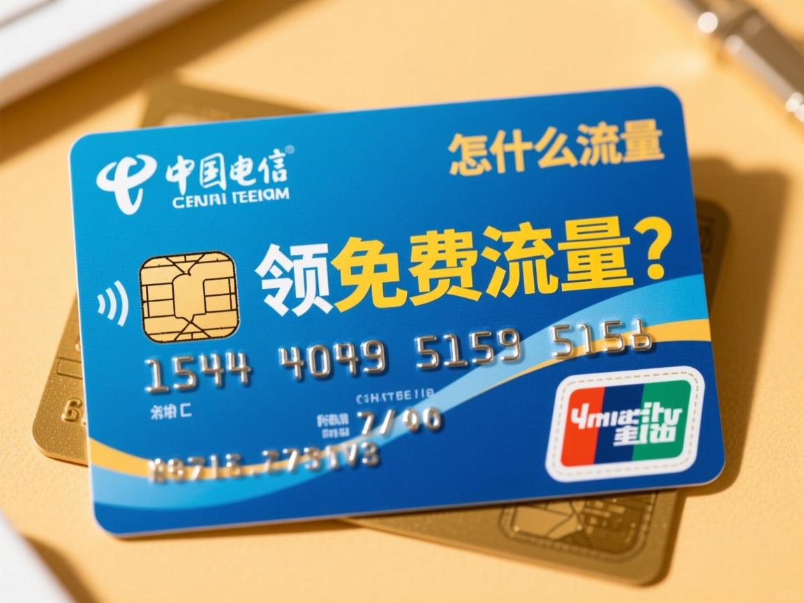 电信卡怎么领免费流量？