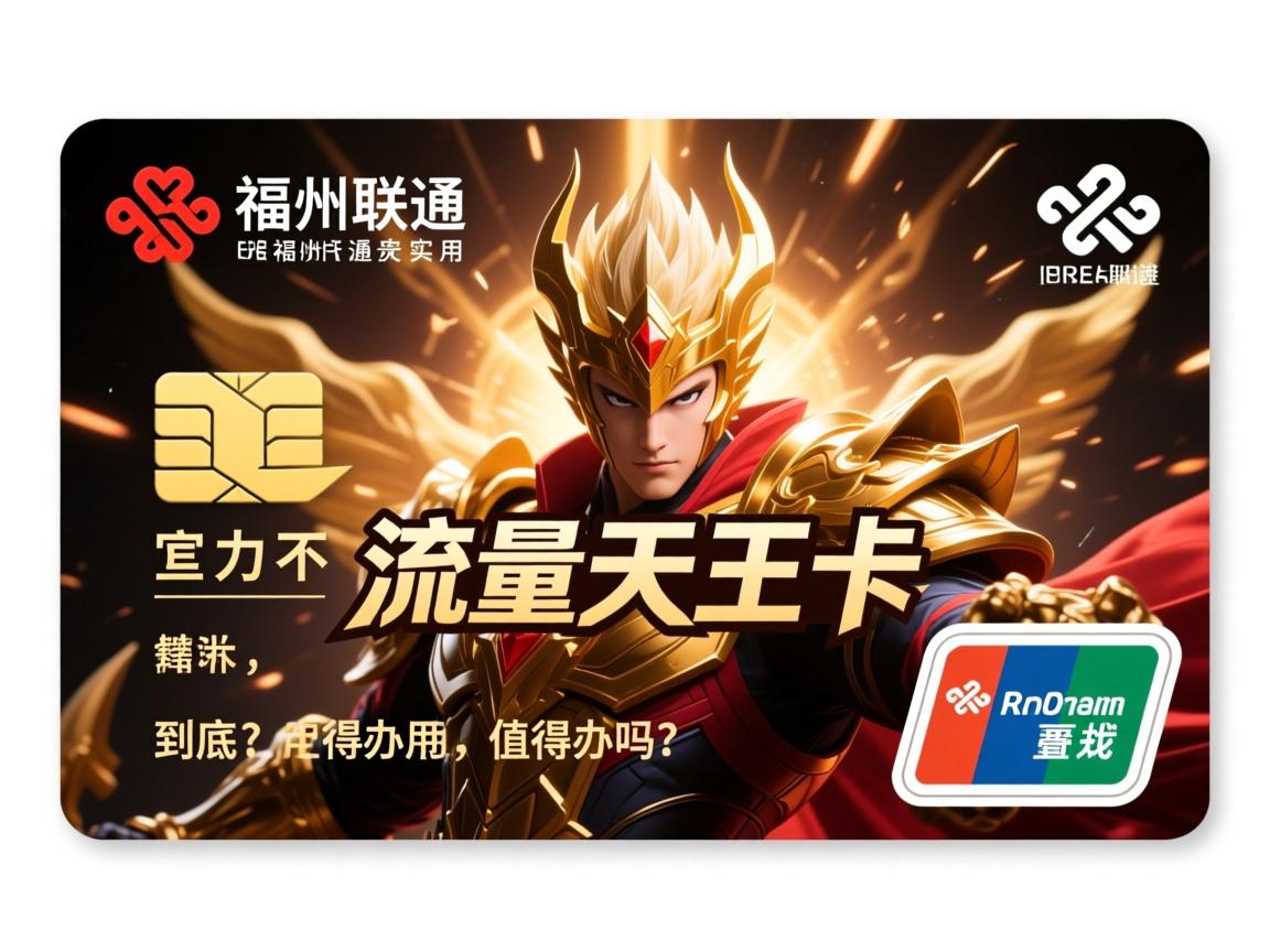 福州联通流量天王卡到底实不实用，值得办吗？