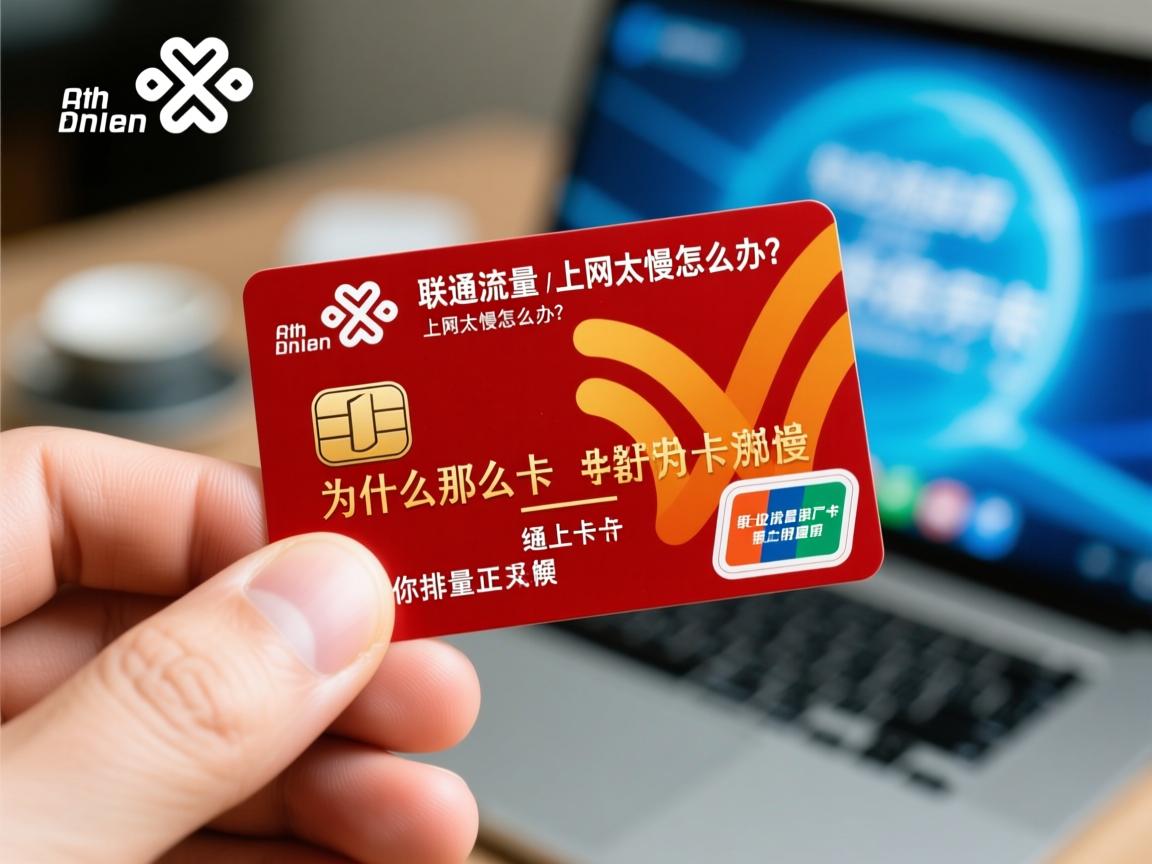 联通流量为什么那么卡_联通流量卡上网太慢怎么办？手把手教你排查和解决