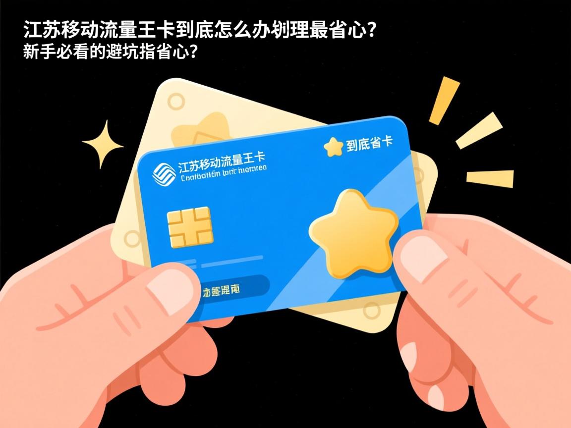 江苏移动流量王卡到底怎么办理最省心？新手必看的避坑指南来了