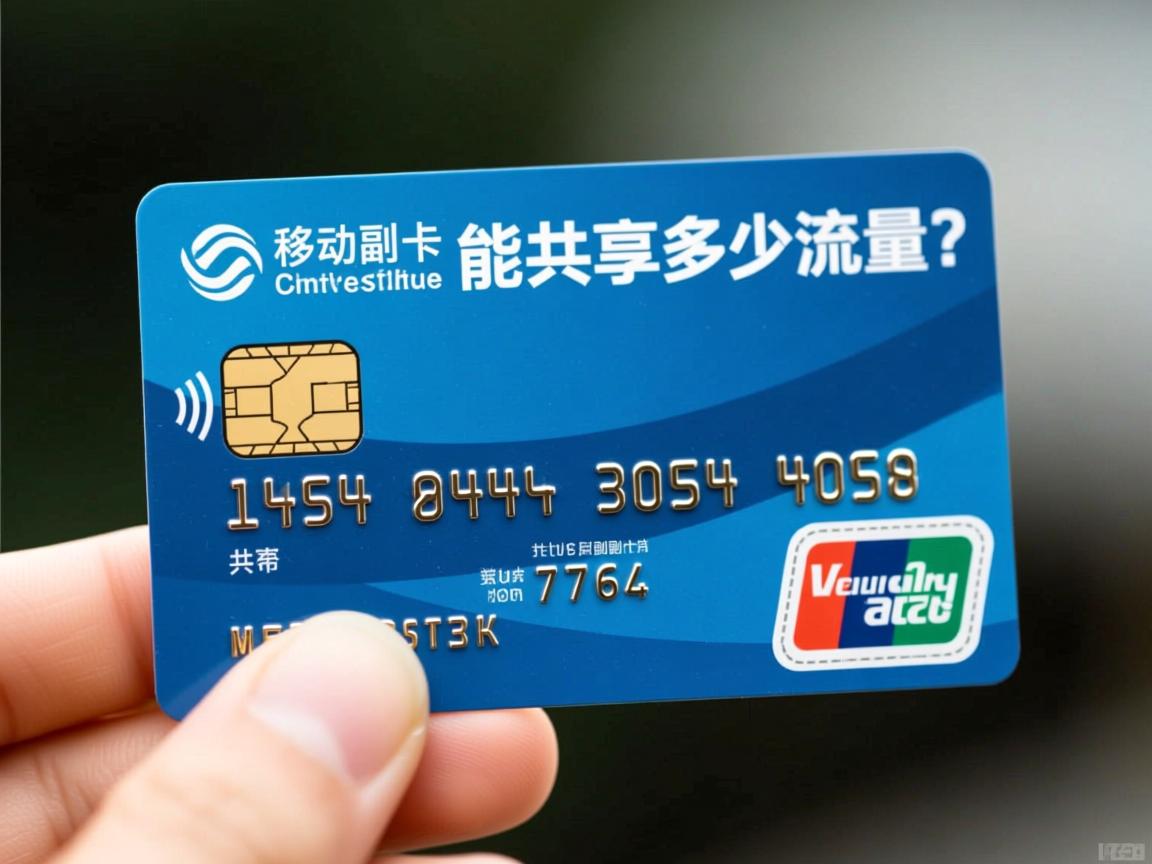 移动副卡能共享多少流量？