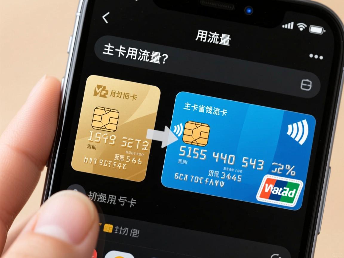手机两张卡如何用流量？主卡设置与切换流量卡_双卡省钱技巧全解析