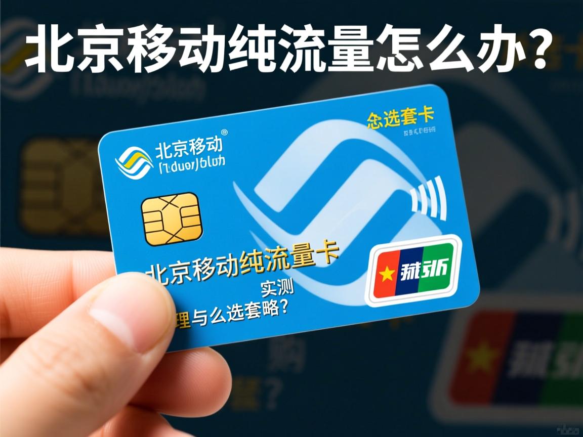 北京移动流量卡怎么办？北京移动纯流量卡怎么选套餐？，实测告诉你办理与选购全攻略