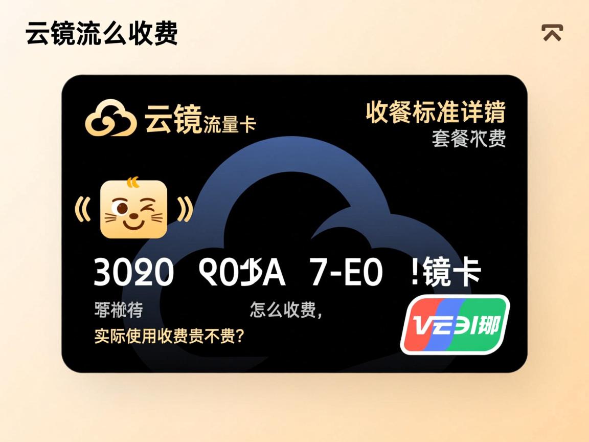 云镜流量卡怎么收费，收费标准与套餐价格详情是什么，实际使用收费贵不贵？