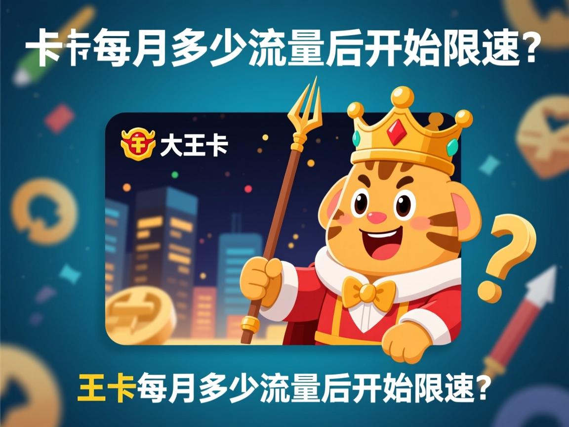 大王卡每月多少流量后开始限速？