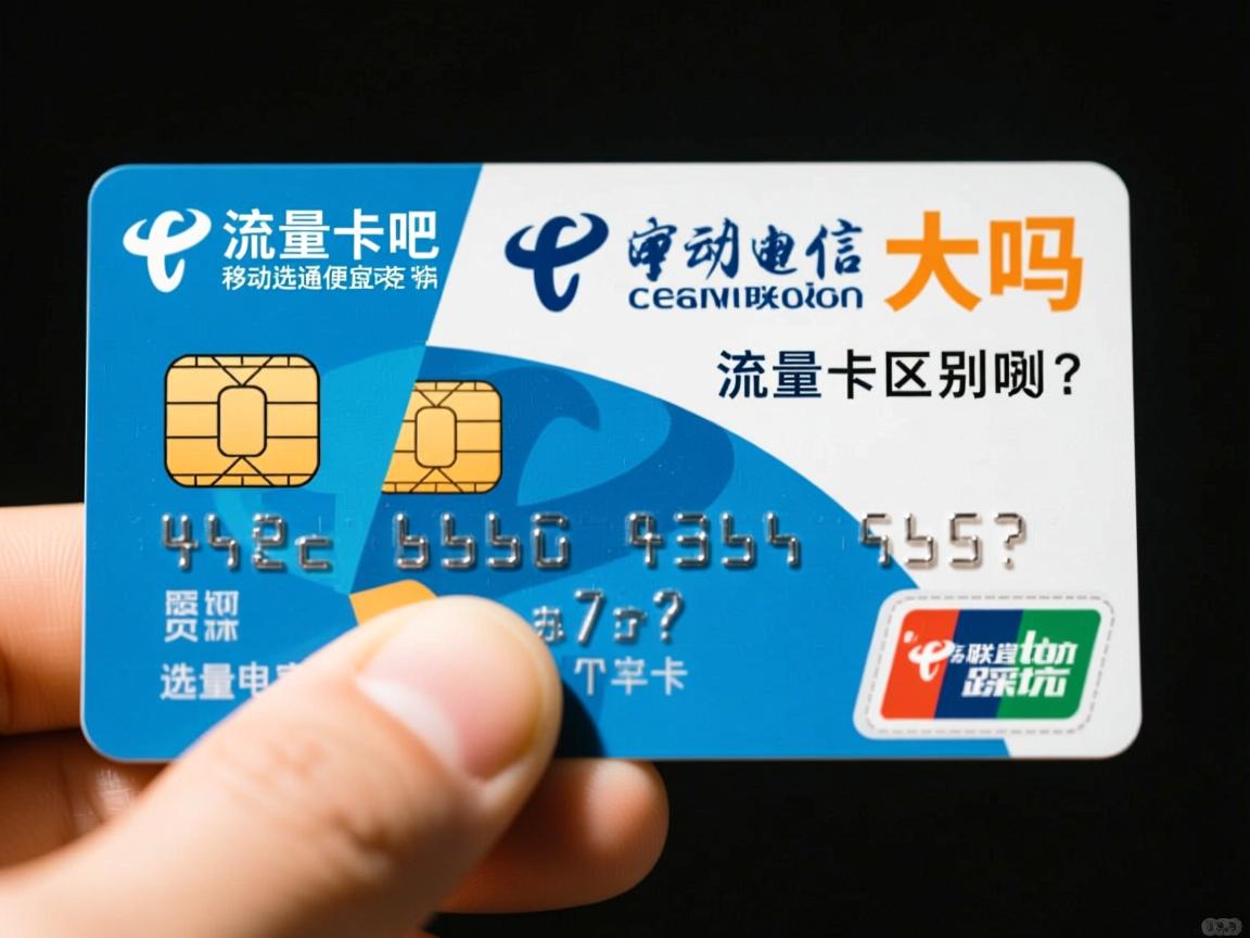 在流量卡吧里，移动联通电信流量卡区别大吗？_如何选择便宜流量卡不踩坑？资深用户来支招