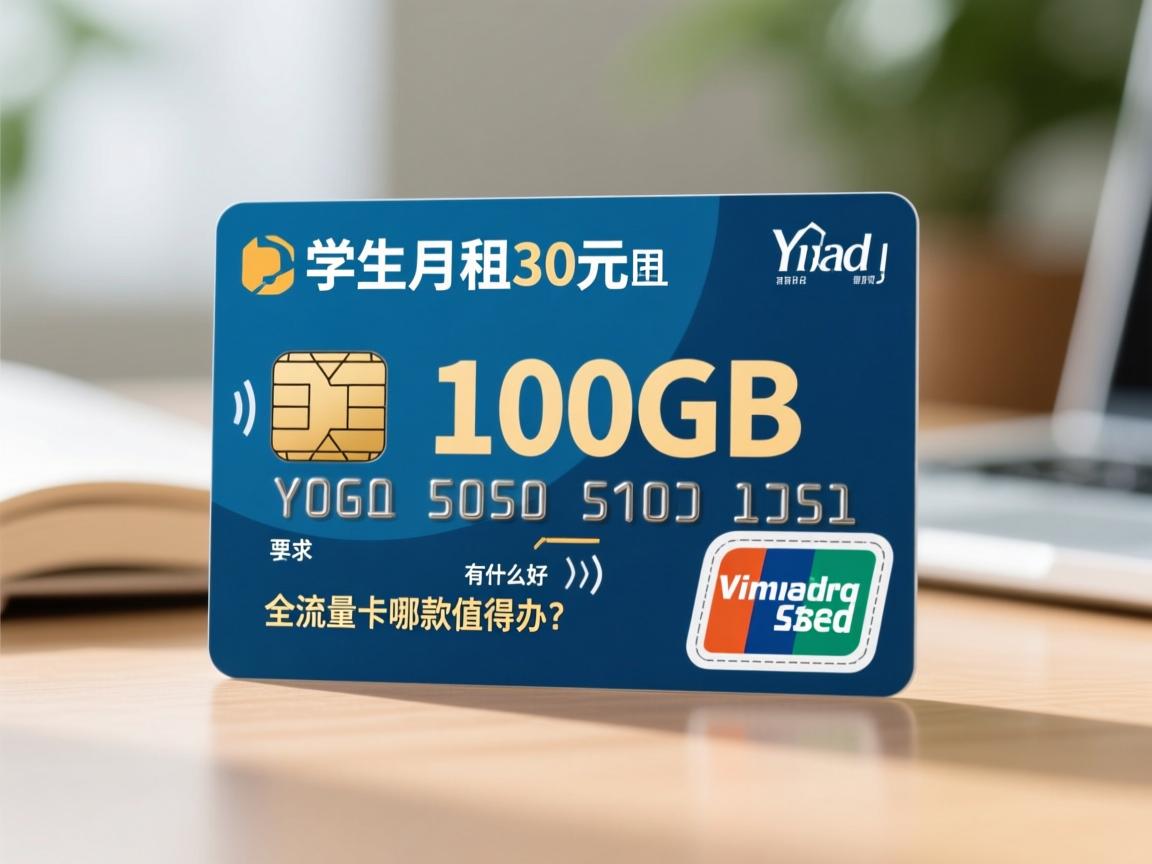 什么流量卡最划算？学生月租30元以内有什么好卡_全国通用100GB流量卡哪款值得办？