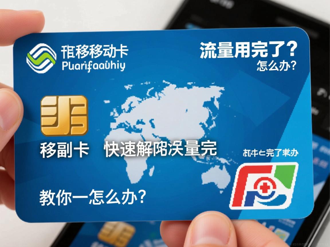 移动副卡流量用完了怎么办?教你几招快速解决与预防技巧