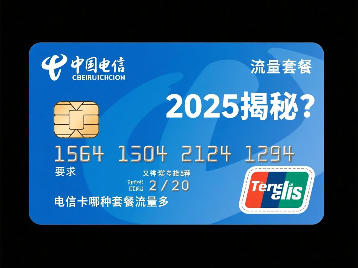 电信卡的流量套餐详情2025揭秘？电信卡哪种套餐流量多又便宜实测推荐