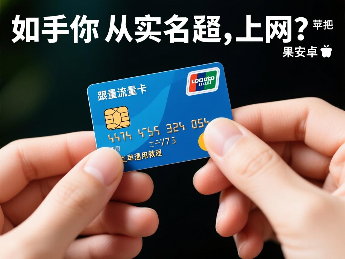 流量卡如何使用？手把手教你从实名到上网，苹果安卓通用教程在这！
