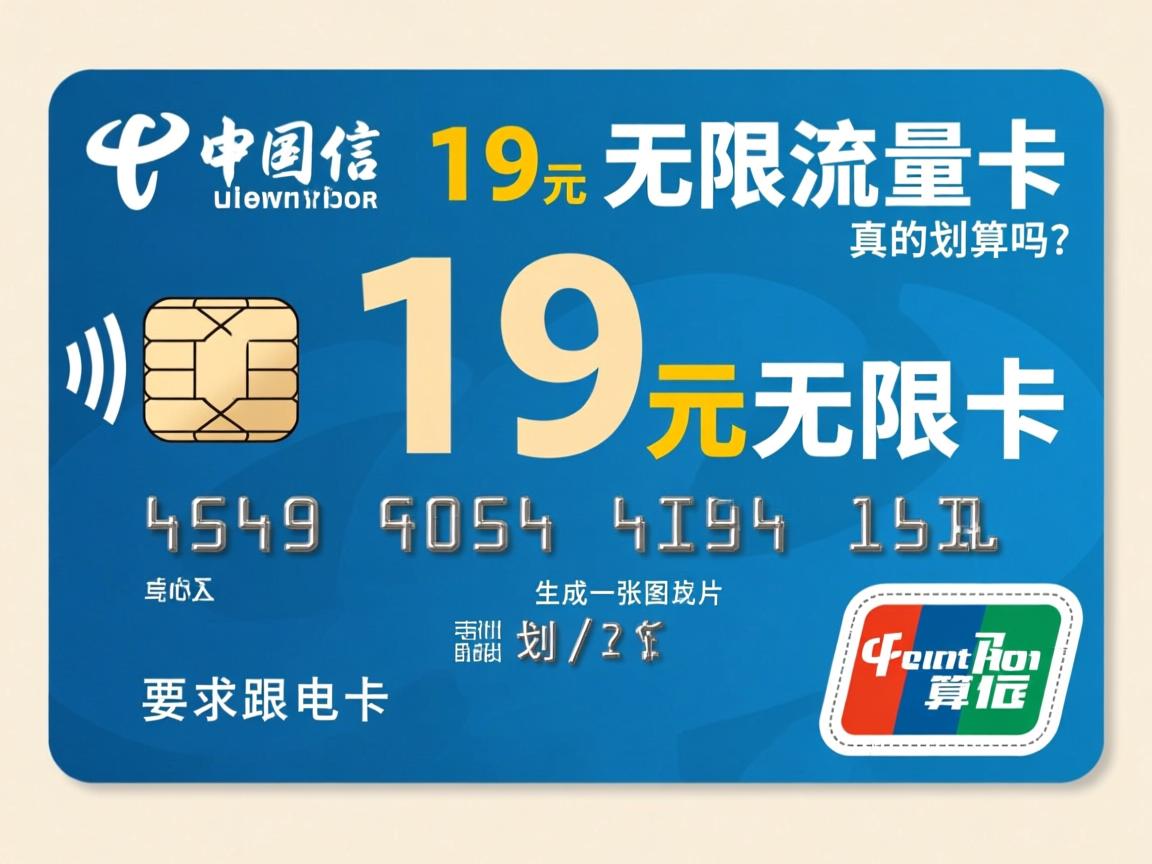 电信19元无限流量卡真的划算吗？