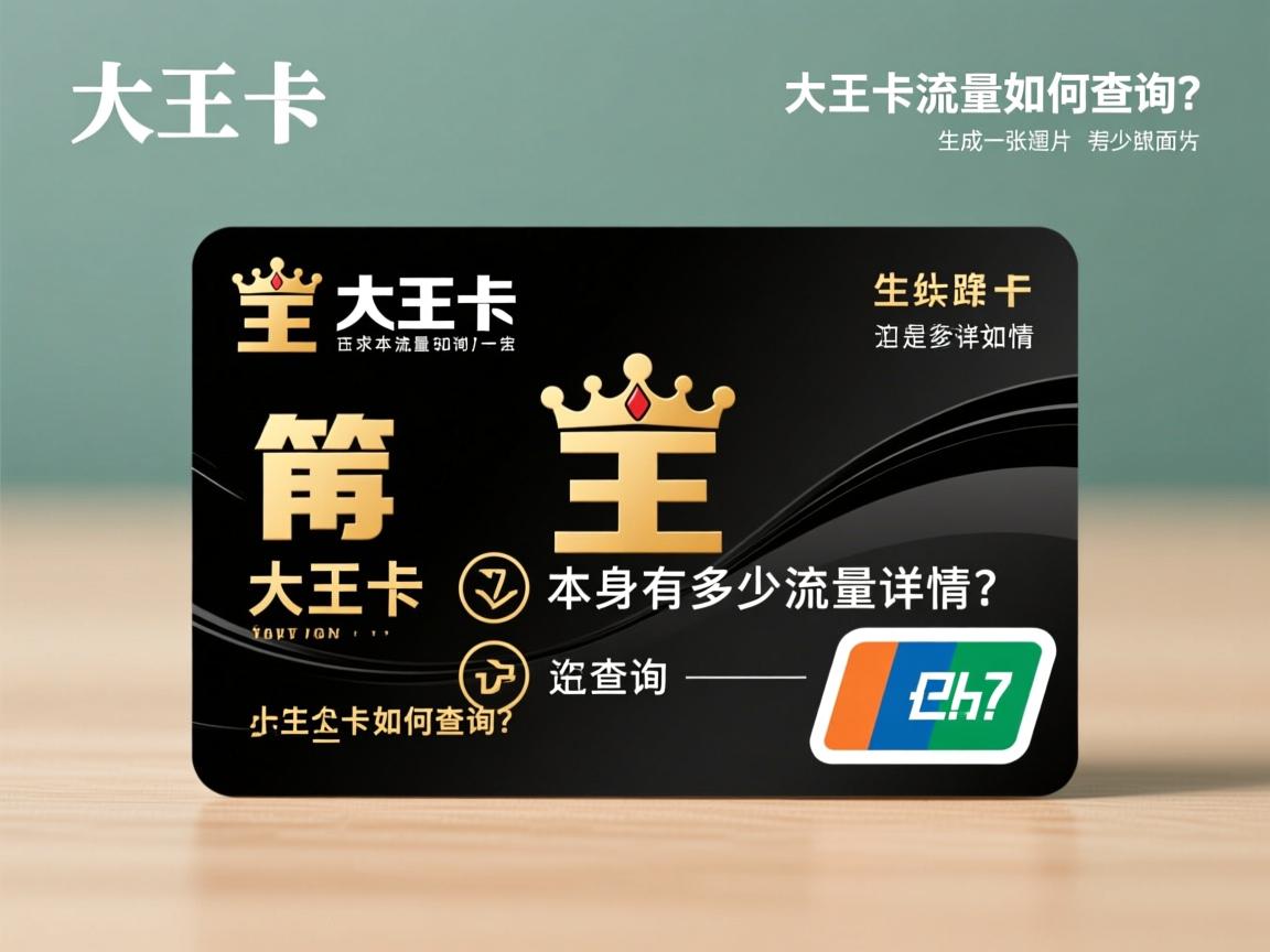 大王卡本身有多少流量详情？_大王卡流量如何查询？