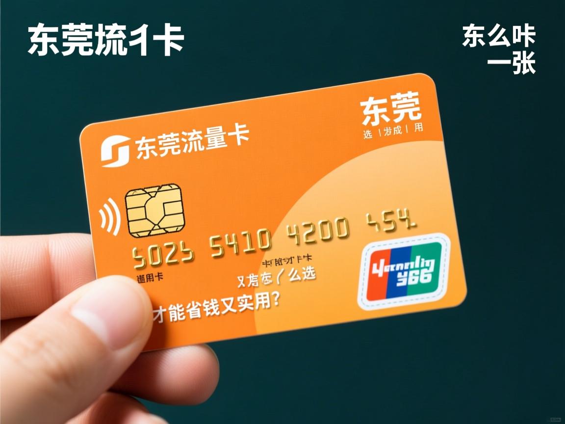 在东莞，流量卡怎么选才能省钱又实用？