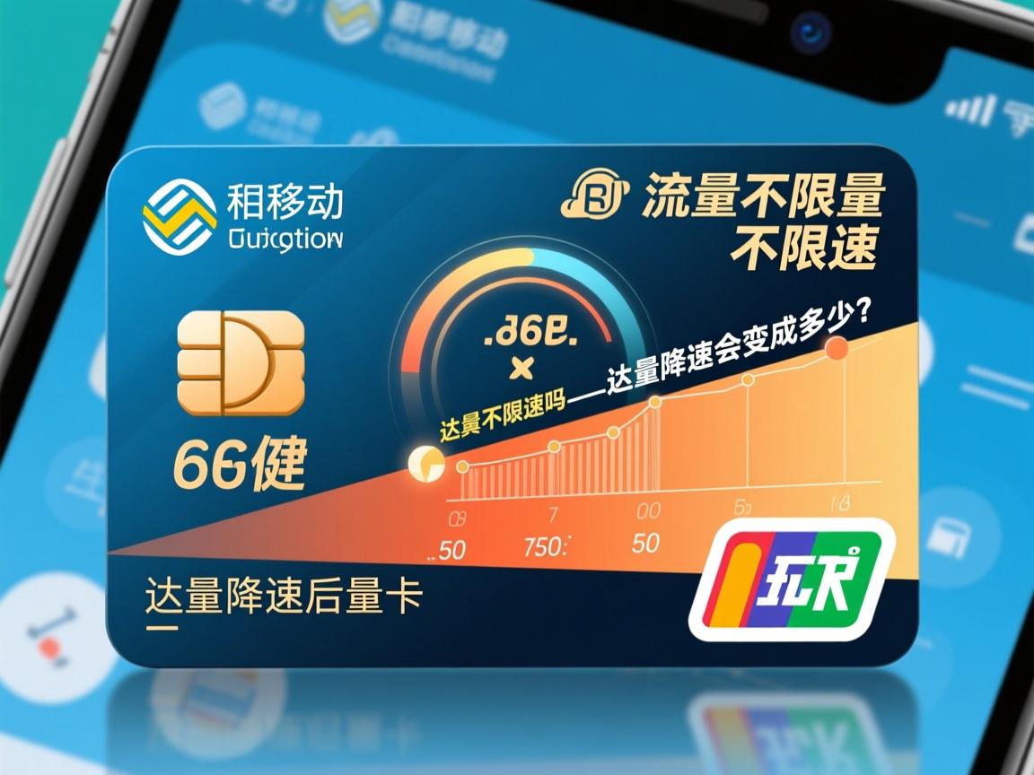 移动流量不限量卡真的不限速吗_达量降速后网速会变成多少？