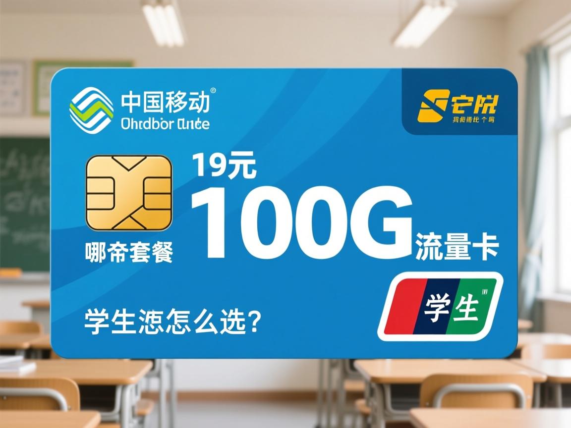国移动流量卡推荐，哪个套餐性价比最高？19元100G流量卡是真的吗，学生应该怎么选？