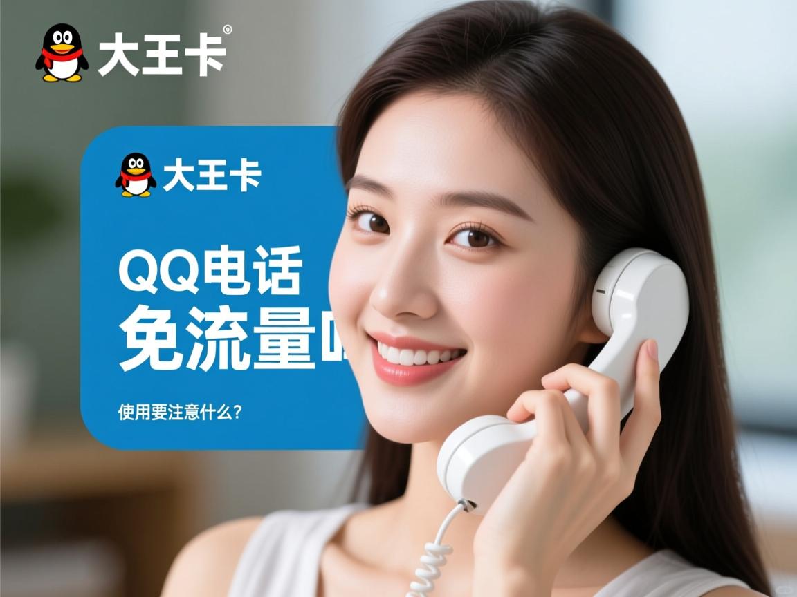 大王卡QQ电话免流量吗，免流范围有哪些，使用要注意什么？