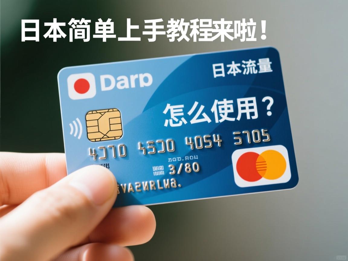 日本流量卡怎么用？超简单上手教程来啦！