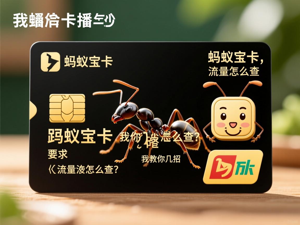 蚂蚁宝卡的流量该怎么查？我教你几招