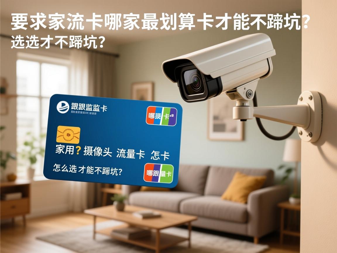 监控流量卡哪家最划算？家用摄像头流量卡怎么选才能不踩坑？