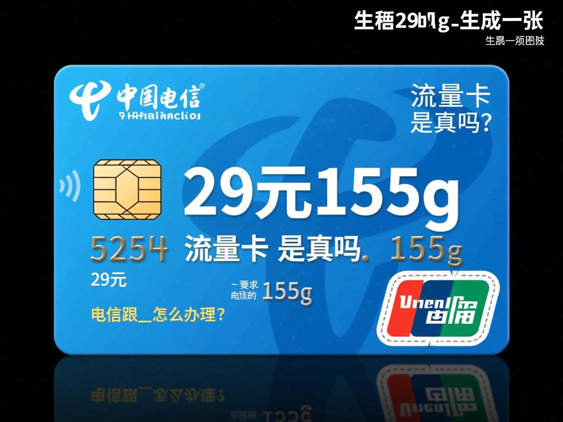 电信29元155g流量卡是真的吗_电信29元155g流量卡怎么办理？