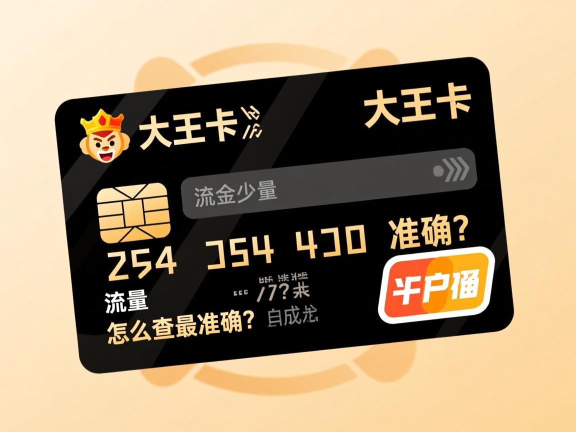 大王卡流量怎么查最准确？
