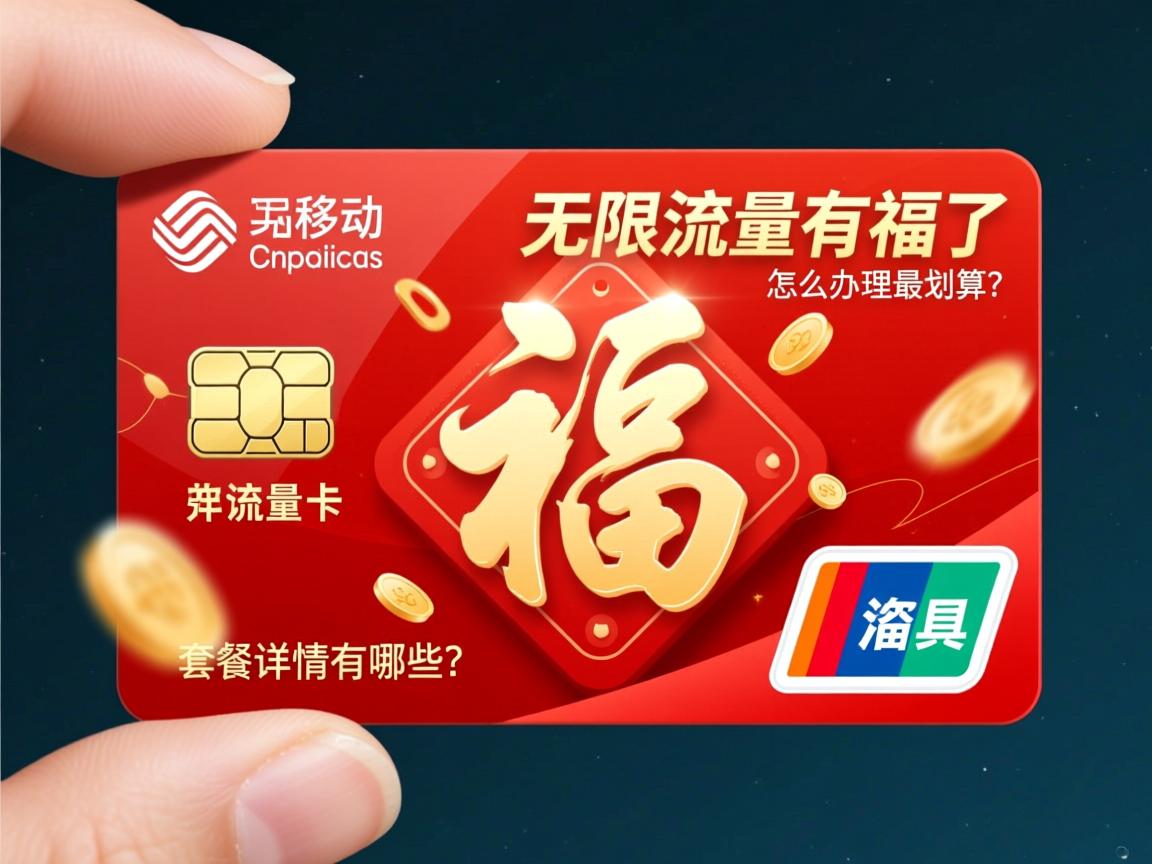 移动无限流量卡有福了，套餐详情有哪些？怎么办理最划算？用户评价如何？