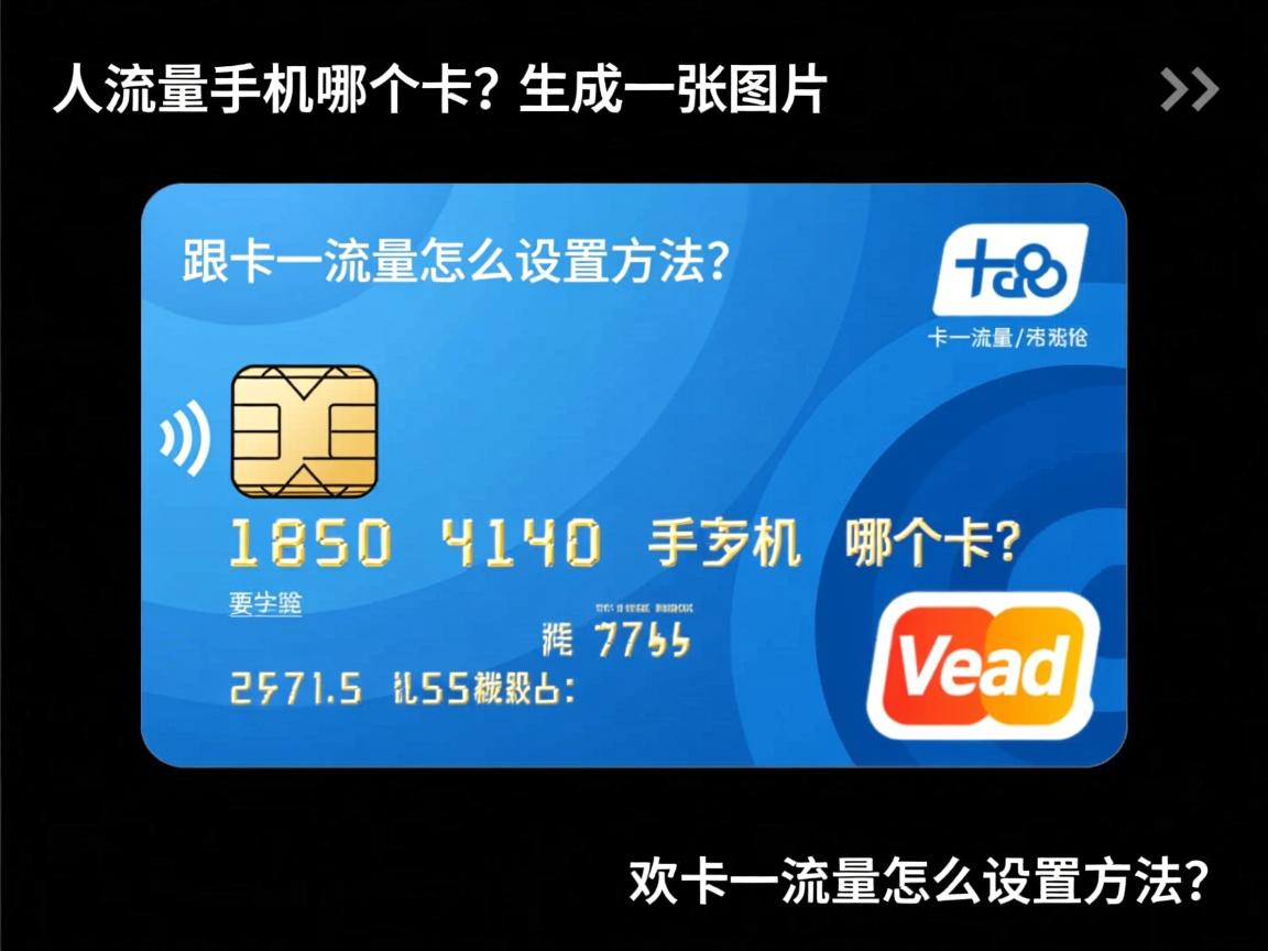 卡一流量是手机哪个卡？卡一流量怎么设置方法？