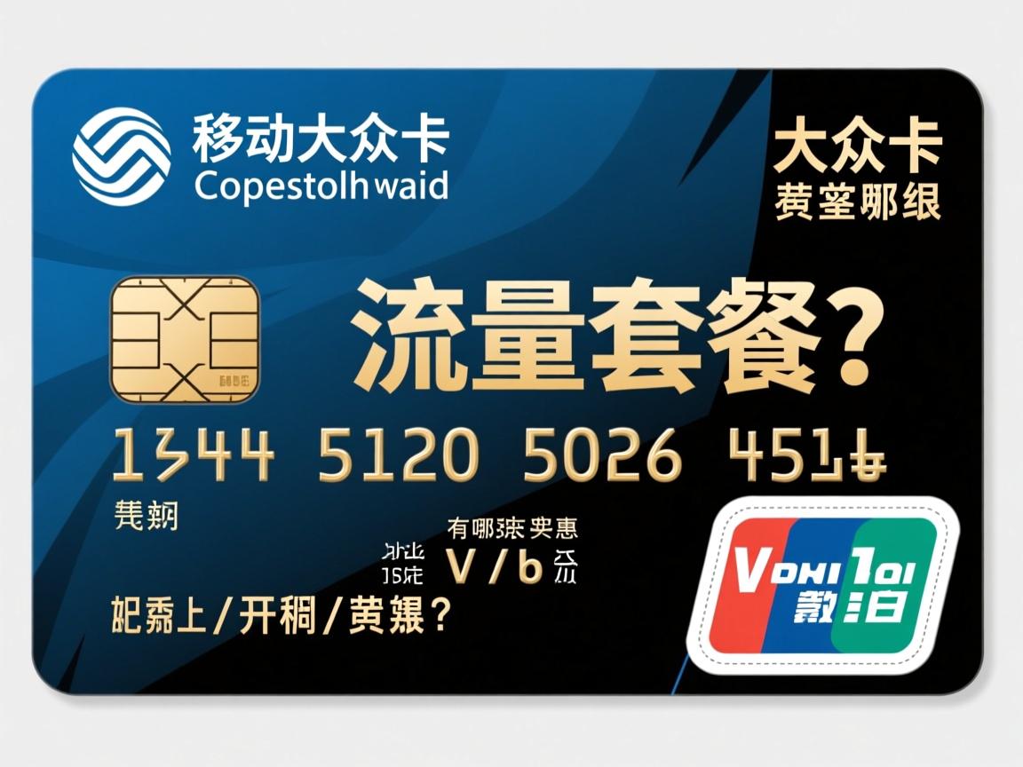 移动大众卡有哪些实惠的流量套餐？