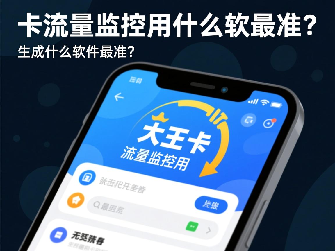 大王卡流量监控用什么软件最准？
