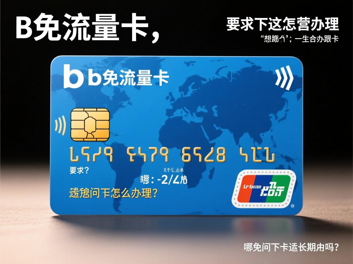 b免流量卡，想问下这卡怎么办理？，b免流量卡哪个运营商好？，适合长期用吗？
