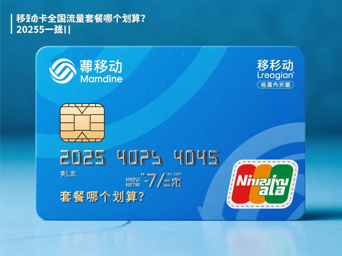移动卡全国流量套餐哪个划算？2025实测这几款性价比超高！