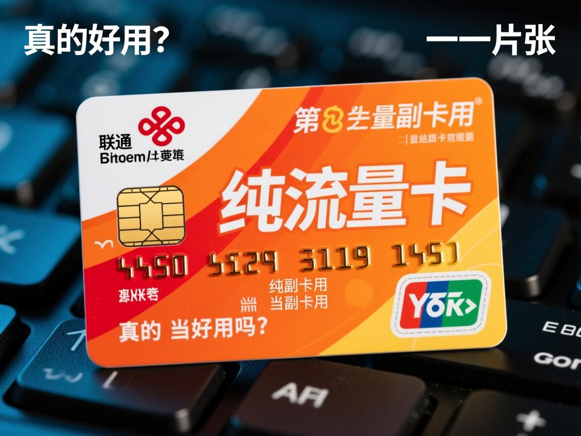 联通的纯流量卡当副卡用，真的好用吗？