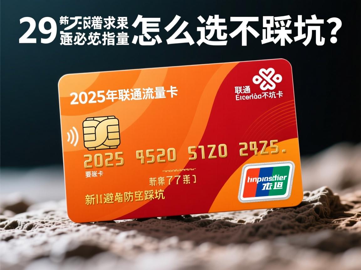 2025年联通流量卡怎么选不踩坑？新手必看避坑指南