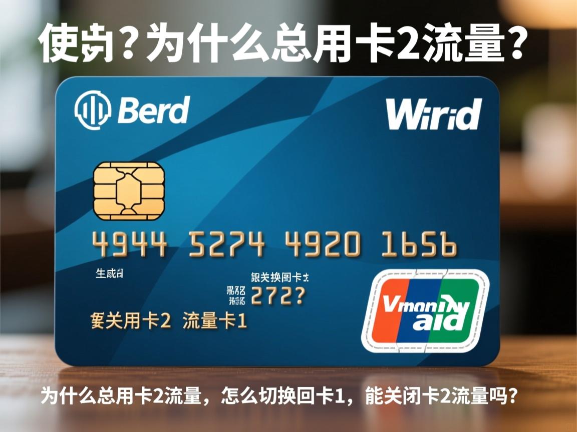 使用卡2流量？为什么总用卡2流量，怎么切换回卡1，能关闭卡2流量吗？