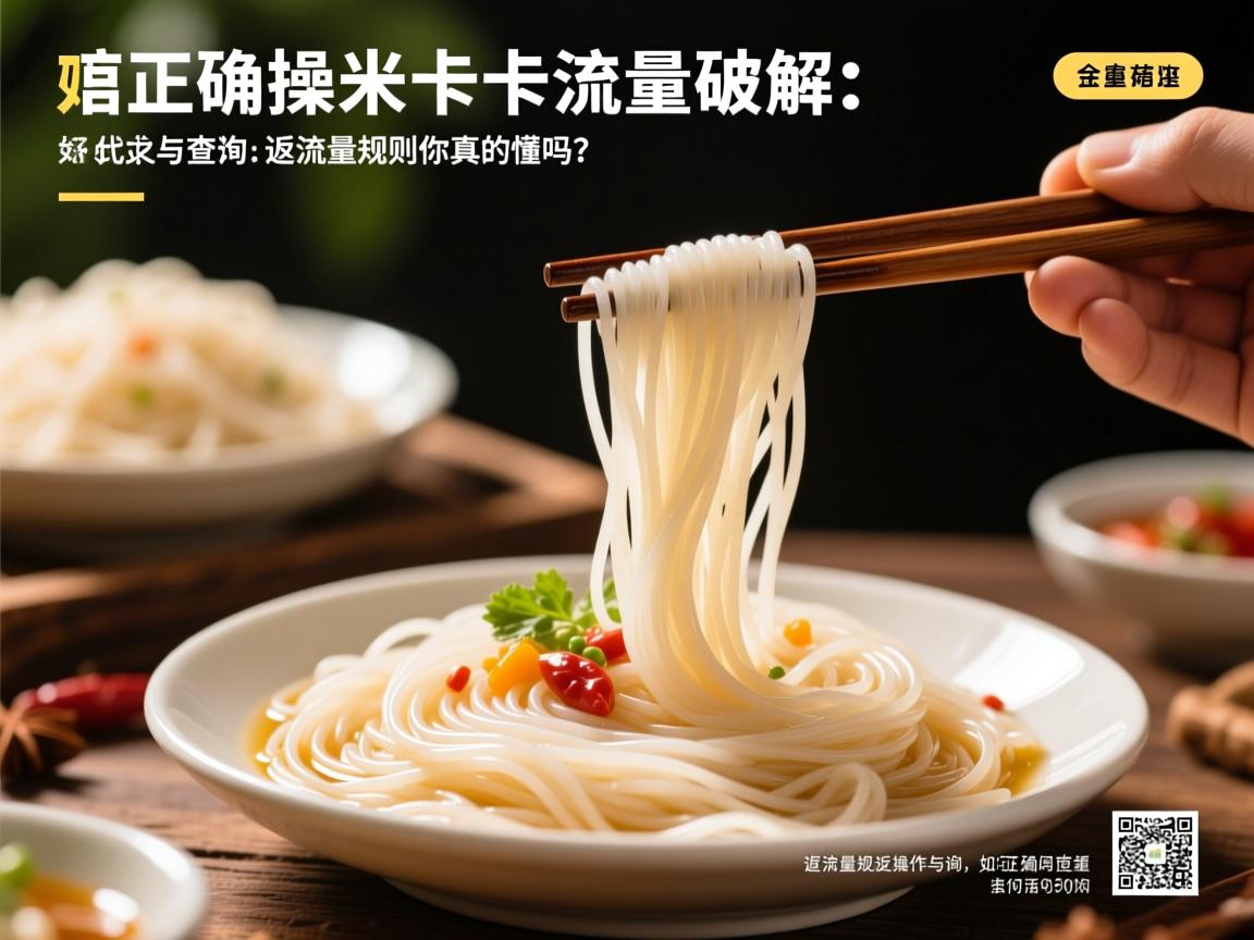 米粉卡返流量破解：如何正确操作与查询，返流量规则你真的懂吗？