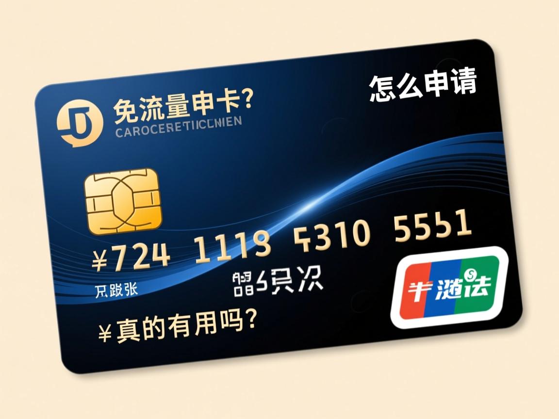 免流量卡怎么申请？真的有用吗？