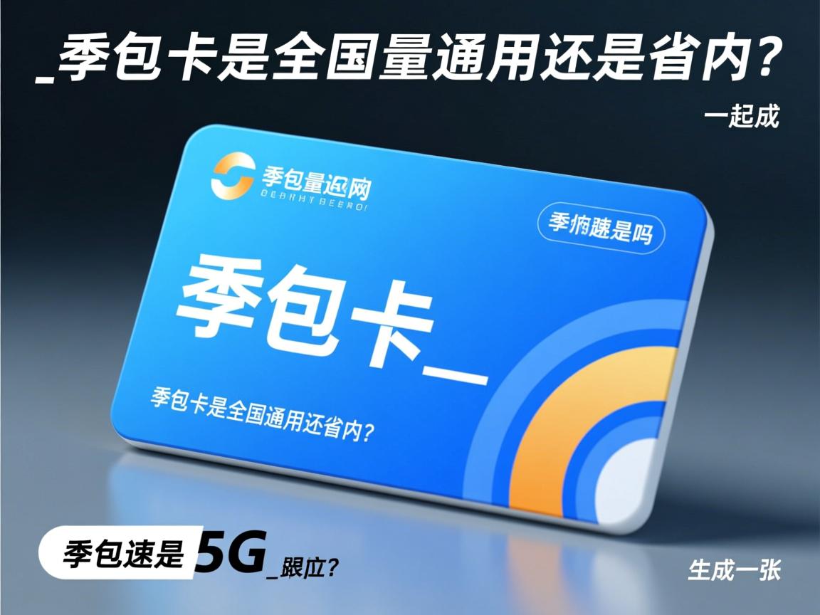 季包卡流量全国通用吗_季包卡是全国通用还是省内？用起来网速是5G吗？