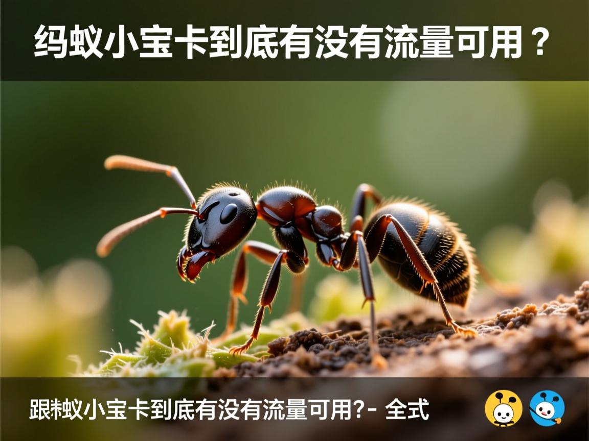 蚂蚁小宝卡到底有没有流量可用？