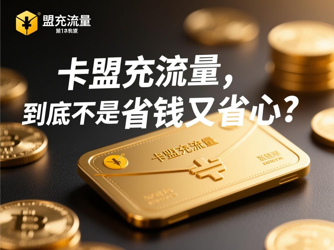 卡盟充流量,到底是不是省钱又省心?