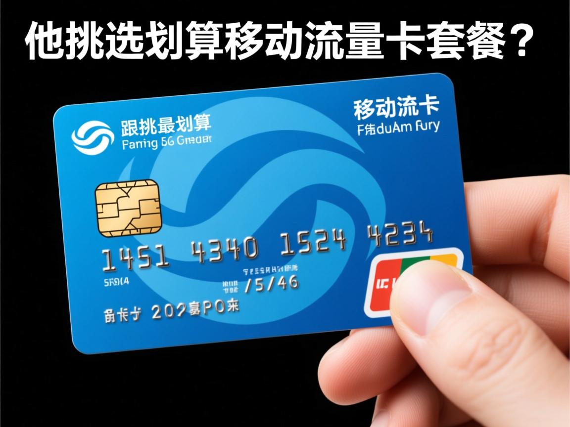 如何挑选最划算的移动流量卡套餐?