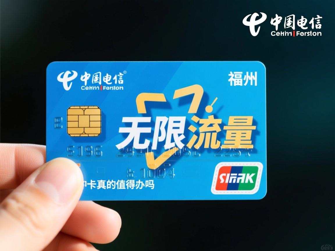 在福州，电信的无限流量卡真的值得办吗？