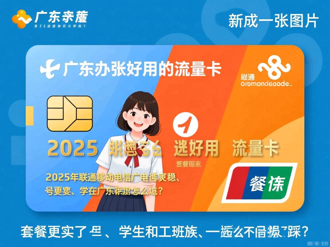 在广东想办张好用的流量卡，2025年联通移动电信广电谁家信号更稳、套餐更实在，学生和上班族该怎么选才不踩坑？_7