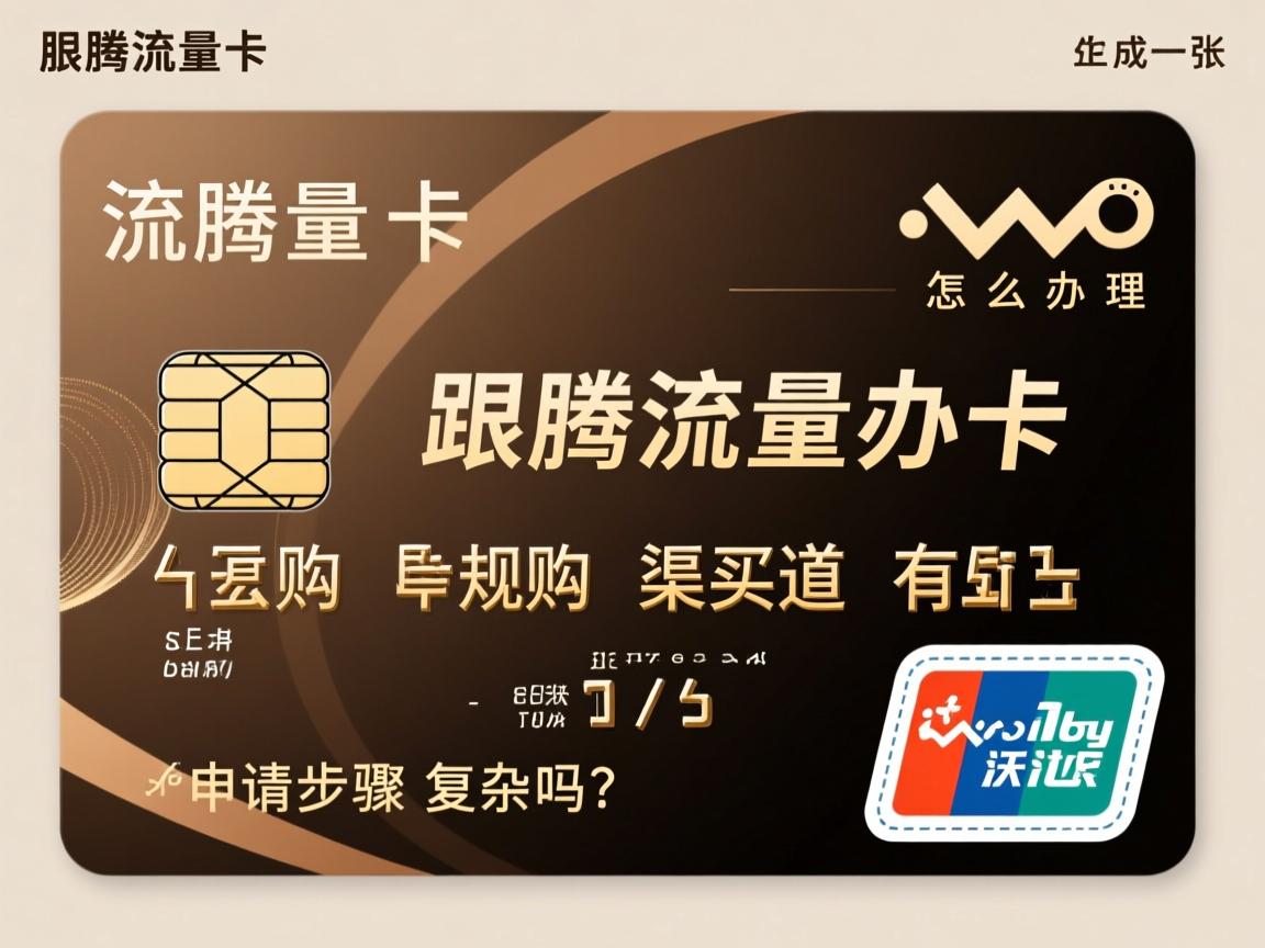 沃腾流量卡怎么办理_正规购买渠道有哪些，申请步骤复杂吗？
