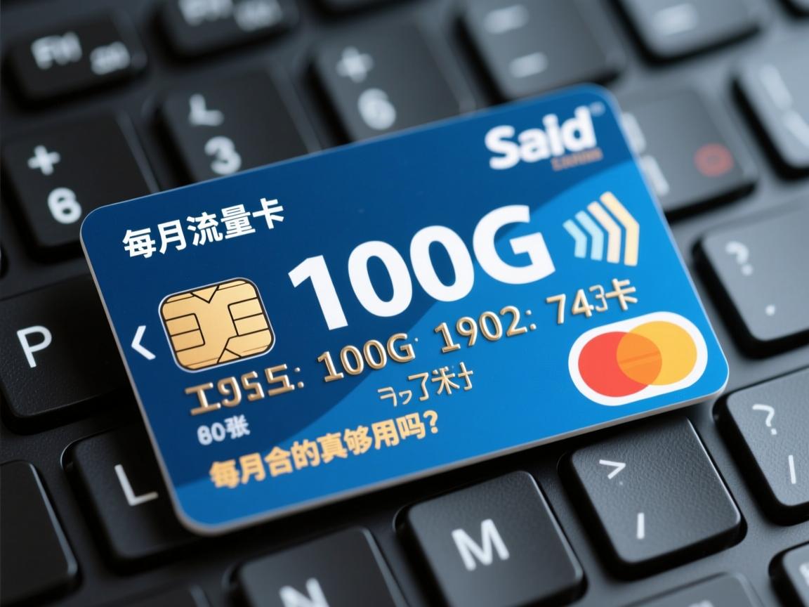 每月100G的流量卡，真的够用吗？