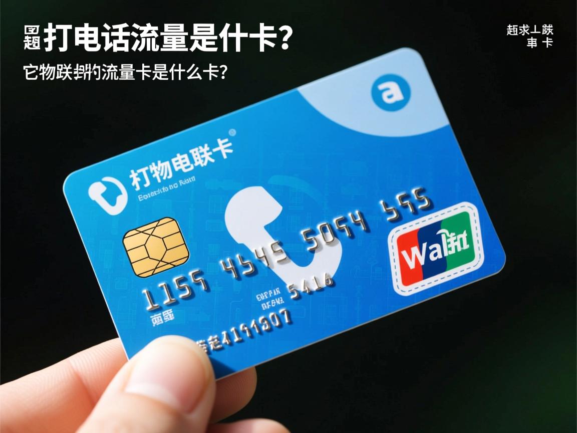 不能打电话的流量卡是什么卡？_它与物联卡有何本质区别？