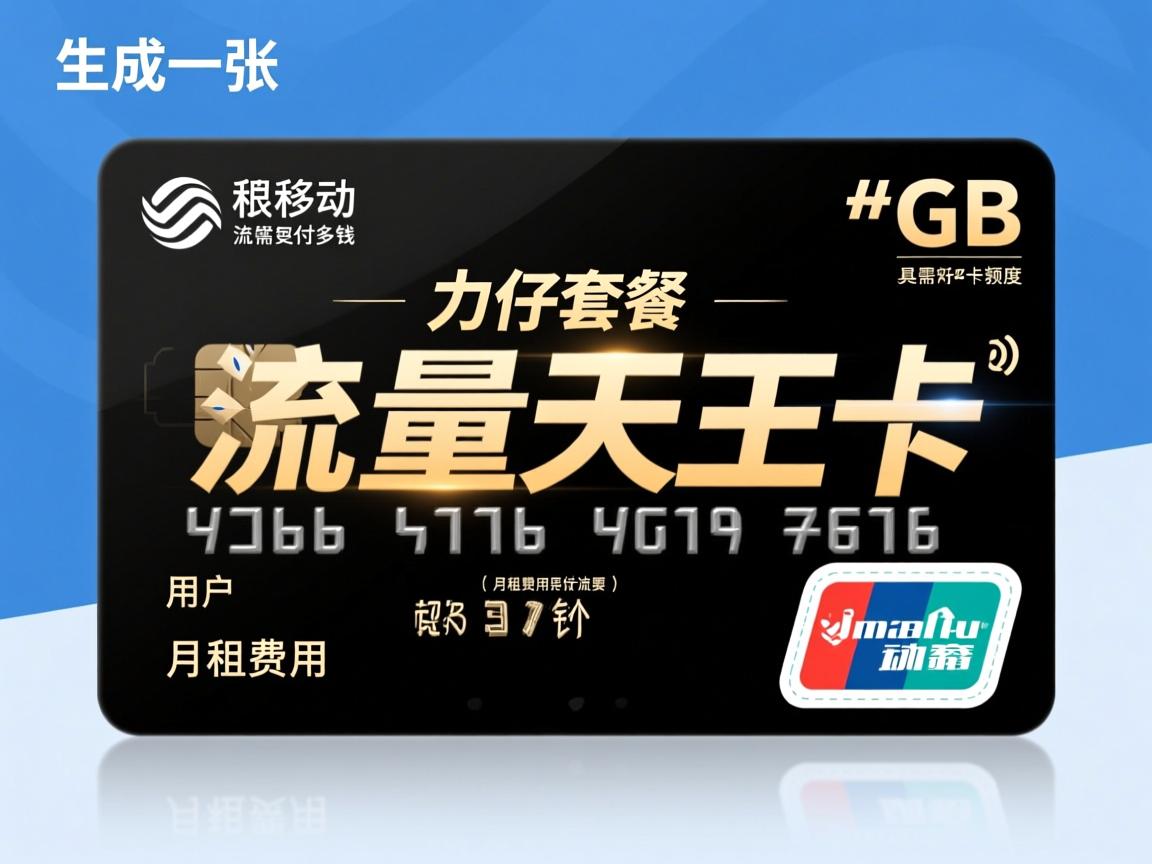 移动流量天王卡套餐包含的流量额度是多少GB，月租费用具体需要支付多少钱，用户真实使用评价好不好值得办理吗？